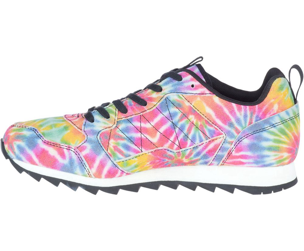Merrell Sneakers Multicolor - Alpine Tie Dye Suede - Mens 43VLYDIFE
